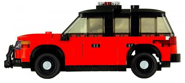 Feuerwehr Kommandowagen USA SUV rot/schwarz