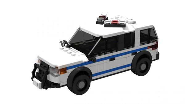 Police Car USA SUV 