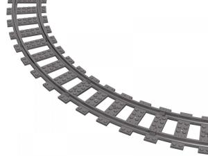 Track curved R40 16cm Track set, 16 pcs