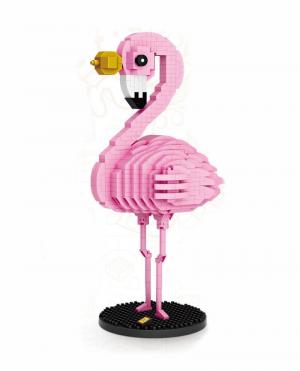 Pink Flamingo (diamond blocks)
