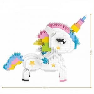 Rainbow Unicorn (diamond blocks)