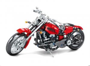 Motorcycle in red great