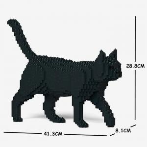 Katze schwarz + laufend
