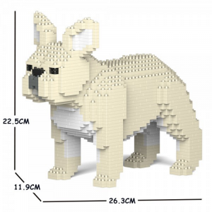 Französische Bulldogge cremeweiß