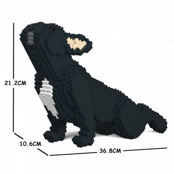 French Bulldog black + streching