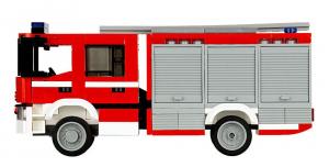 Fire Brigade Truck Sweden TLF 4000