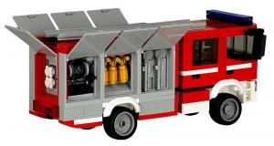Fire Brigade Truck Sweden TLF 4000