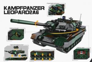 Battle Tank Leopard II A6, Bundeswehr