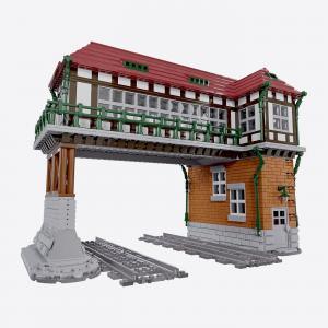 Gantry Signal Box, double track