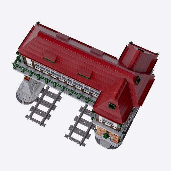 Gantry Signal Box, double track