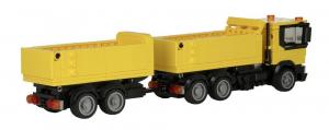 Dump Truck with Trailer