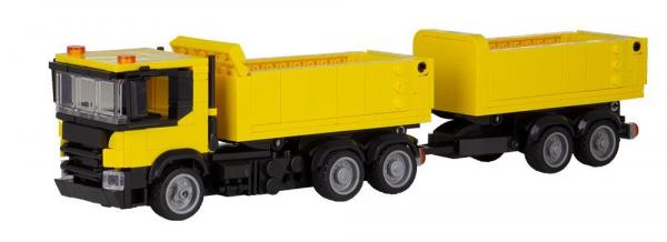 Dump Truck with Trailer