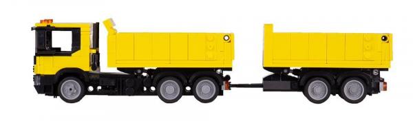 Dump Truck with Trailer