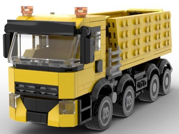 LKW Muldenkipper 4-Achser