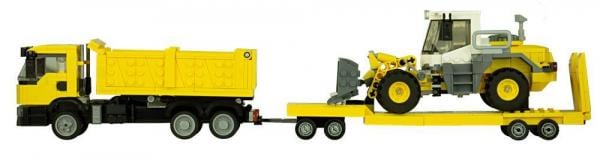 Dump Truck with Loader