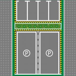 Plate 32x32, Parking lot