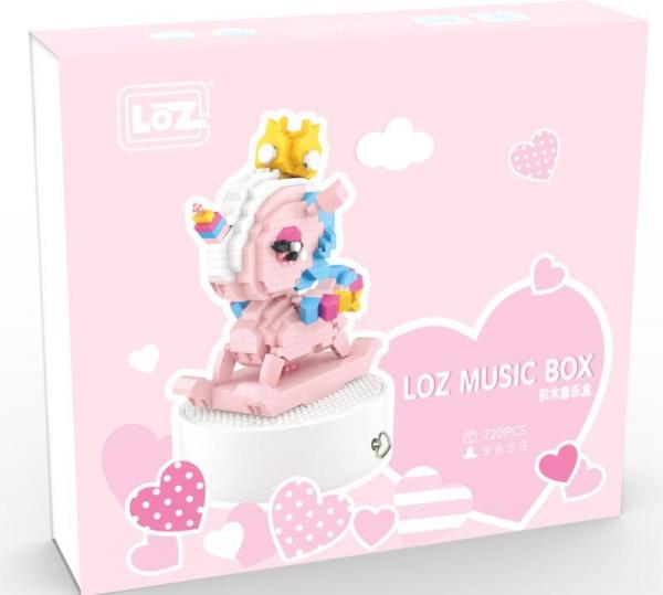 Music Box with Unicorn (diamond blocks)
