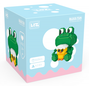 Frog Leo (diamond blocks)