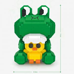 Frog Leo (diamond blocks)
