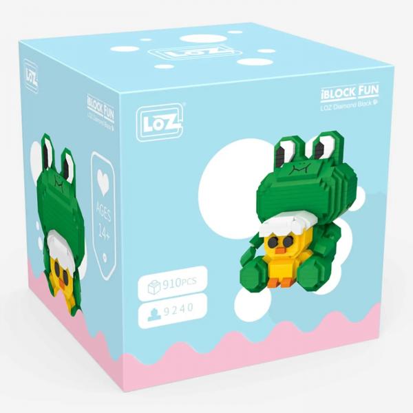 Frog Leo (diamond blocks)