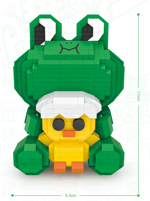 Frosch Leo (diamond blocks)