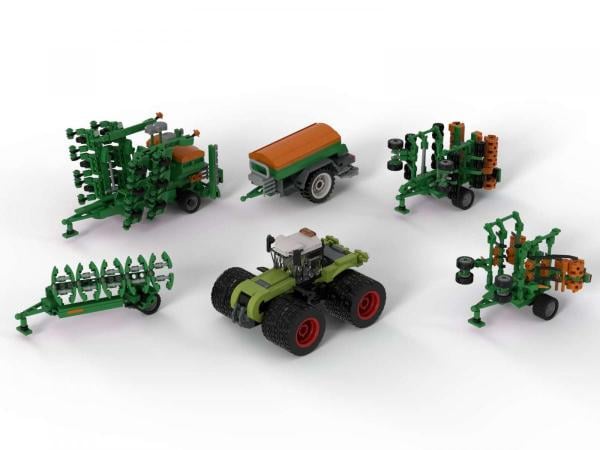 Amazone agricultural machinery large set