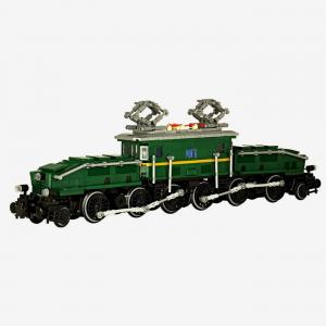 Legendary locomotive: Krokodil in green