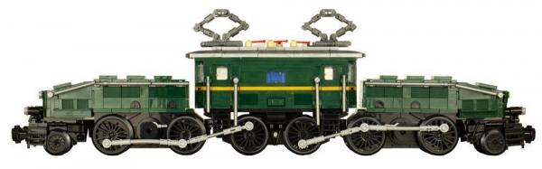 Legendary locomotive: Krokodil in green