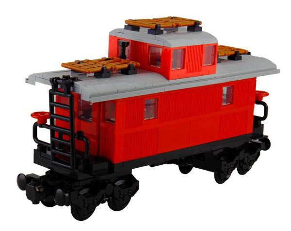 Classical Western Train Caboose Wagon