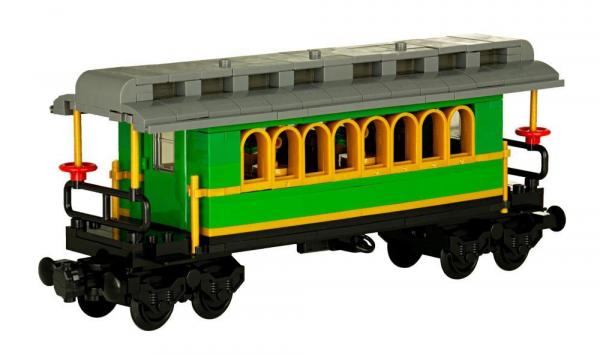 Classical Western Train Passenger Wagon