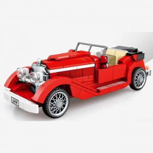 Oldtimer Convertible in rot