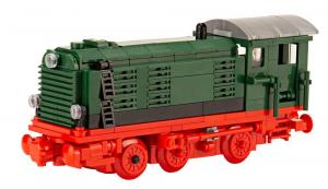 Diesel locomotive V36 green