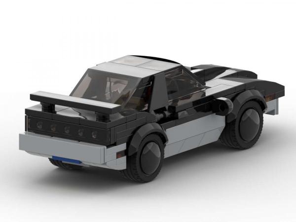 small black Gangster-Car