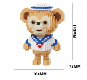Bear (diamond blocks) 
