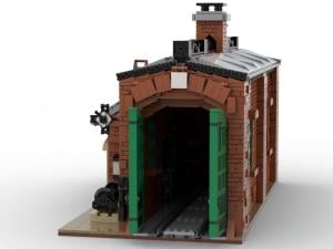 small Locomotive shed