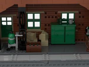 small Locomotive shed