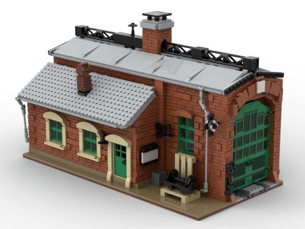 small Locomotive shed