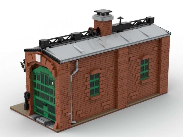 small Locomotive shed