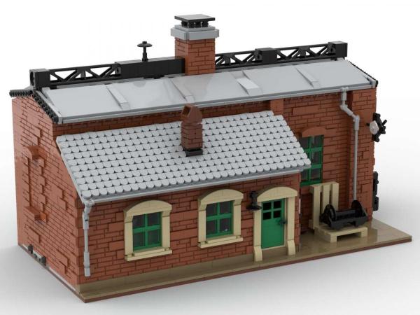 small Locomotive shed