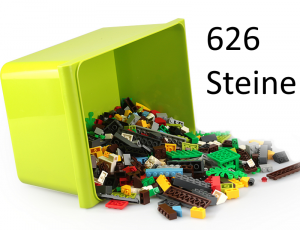 Designer-Kreativ-Box, 626 Steine