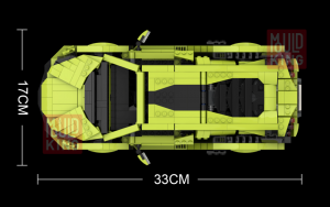 Supersportwagen hellgrün