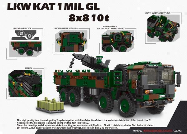 LKW KAT 1 MIL GL 8x8 10t, Bundeswehr