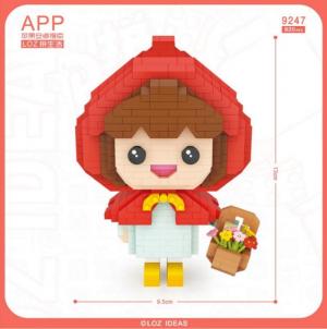 Little Red Riding Hood (diamond blocks)