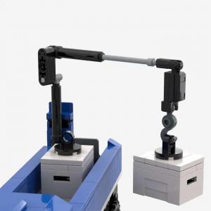 Technisches Hilfswerk LKW with loading crane