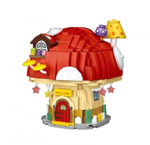 Mushroom house (mini blocks)