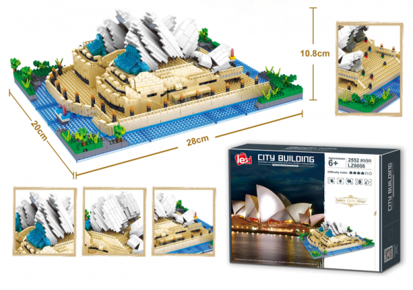 Opernhaus von Sydney (diamond blocks)