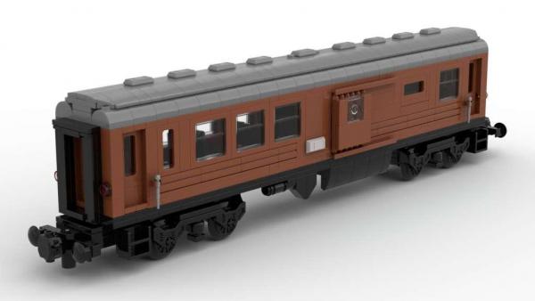 Motorisable Passenger- and Baggage car