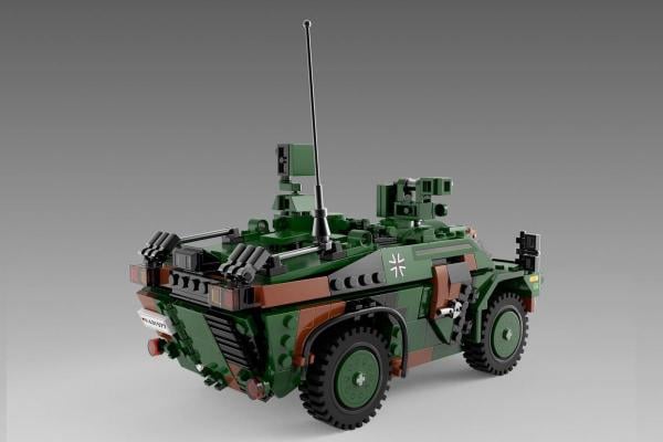 Spähwagen Fennek, Bundeswehr