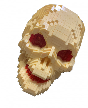 Skull  (diamond blocks) 