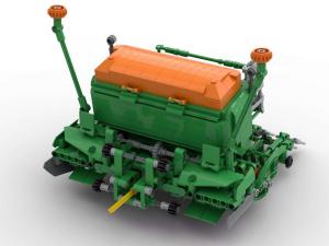 Amazone Cataya including rotary cultivator